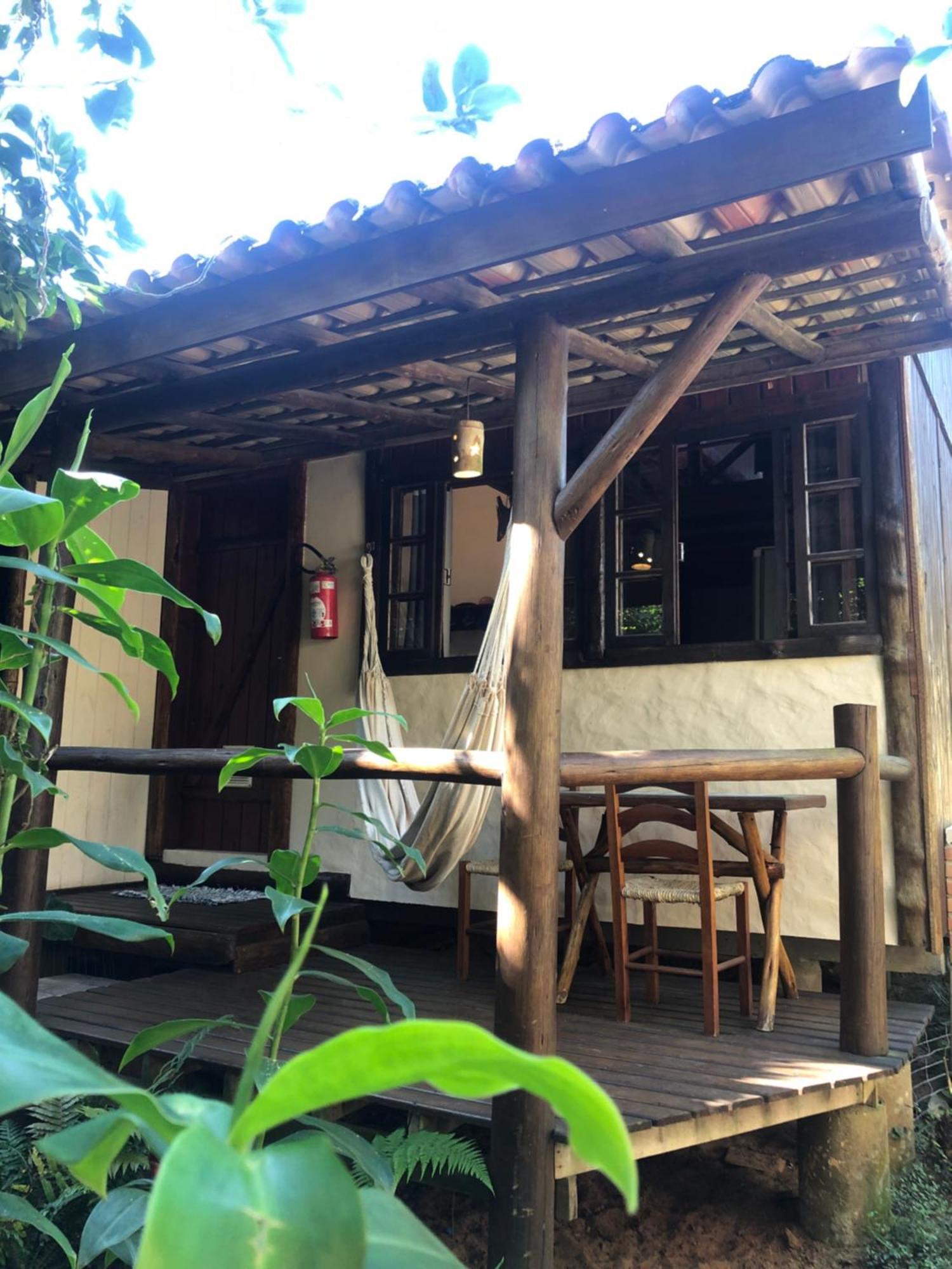 Recanto Das Bromelias Chales Guarda do Embaú Exterior foto